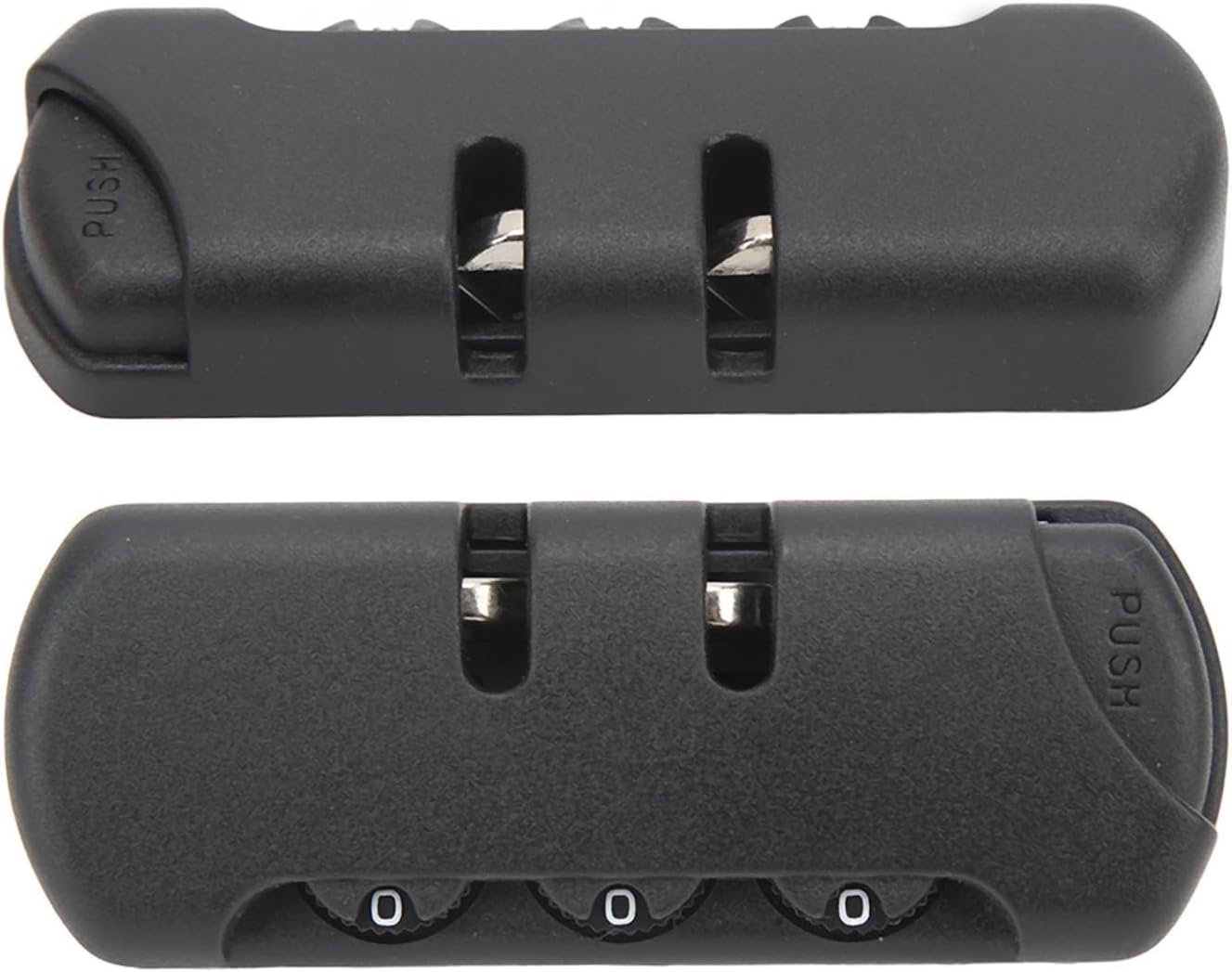 High Security 3 Digit Password Luggage Lock Durable Plastic Suitcase Lock for Travel Cases and Tool Boxes
