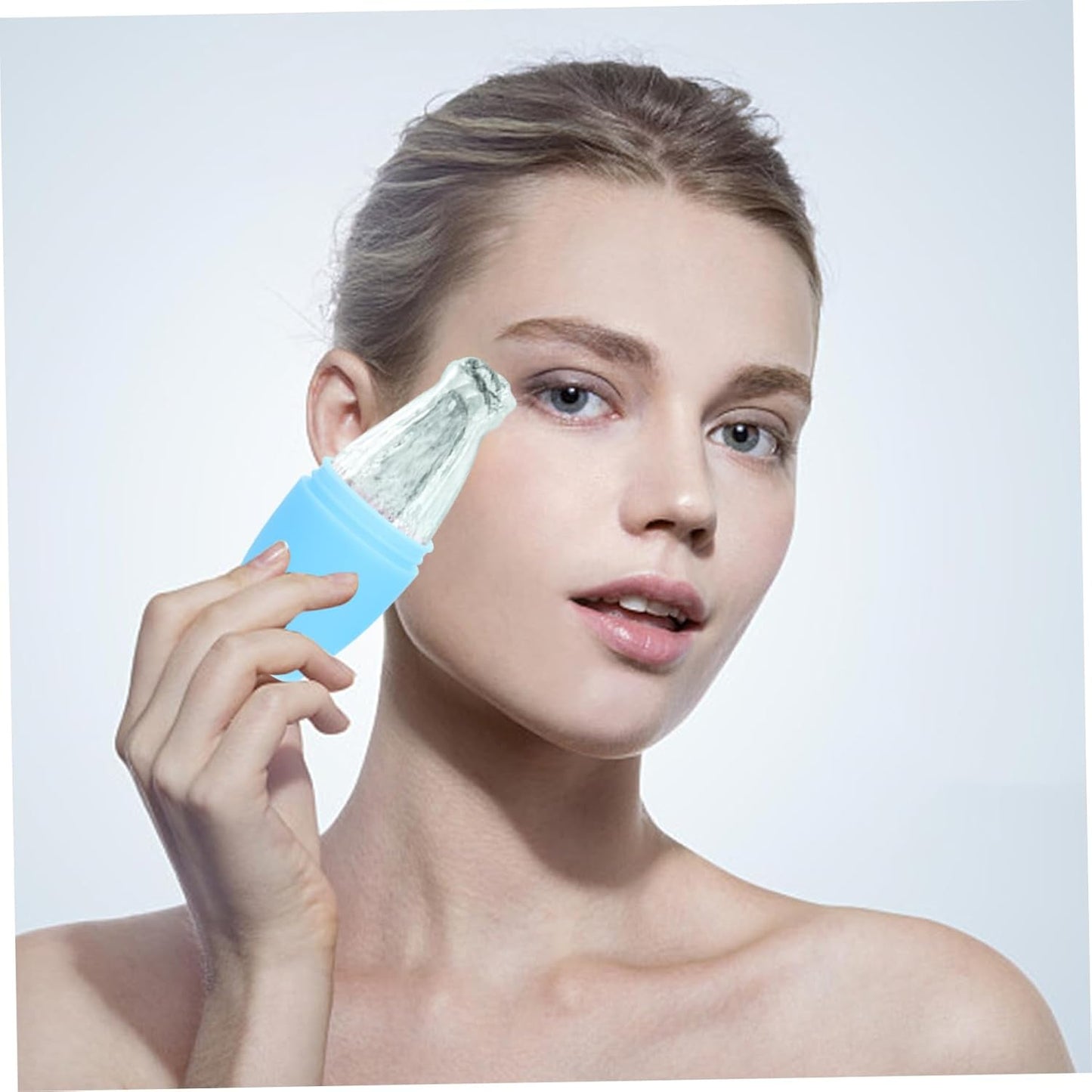 CRILSTYLEO Ghiaccio in Silicone Cura Della Pelle Strumento Di Bellezza Per Viso Massaggio Freddo Mattino Per Alleviare Gonfiore