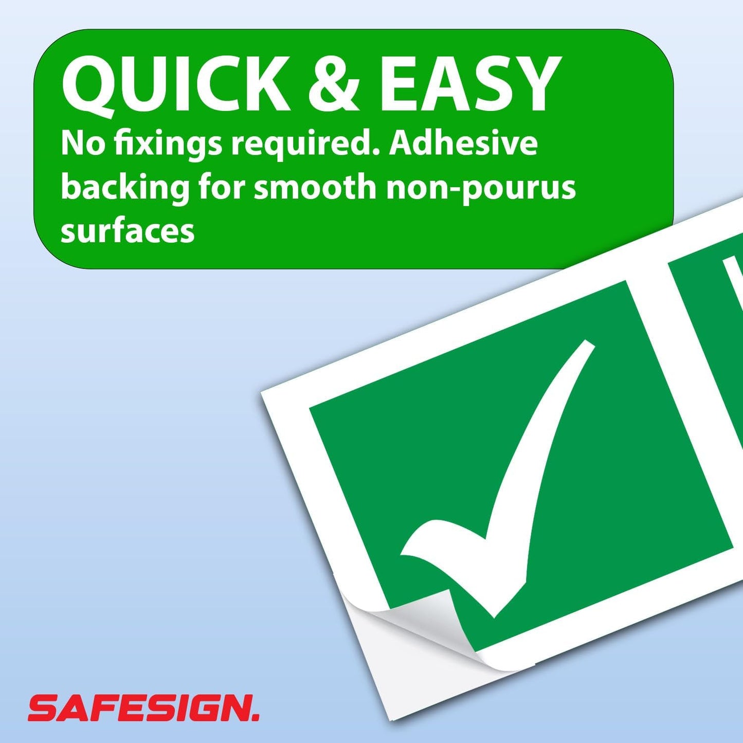 SAFESIGN (3 Pack) Warning Cleaning Chemicals Sign, Vinyl, A5 200 X 150mm - Safety Work Health Storage Water Proof Vinyl Conforms to EN ISO 7010:2012