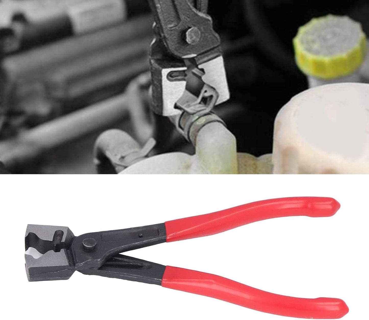 Hose Clamp Pliers Carbon Steel R Clamp Pliers Automotive Collar Pliers CV Boot Hose Clip Pliers for Car Technicians