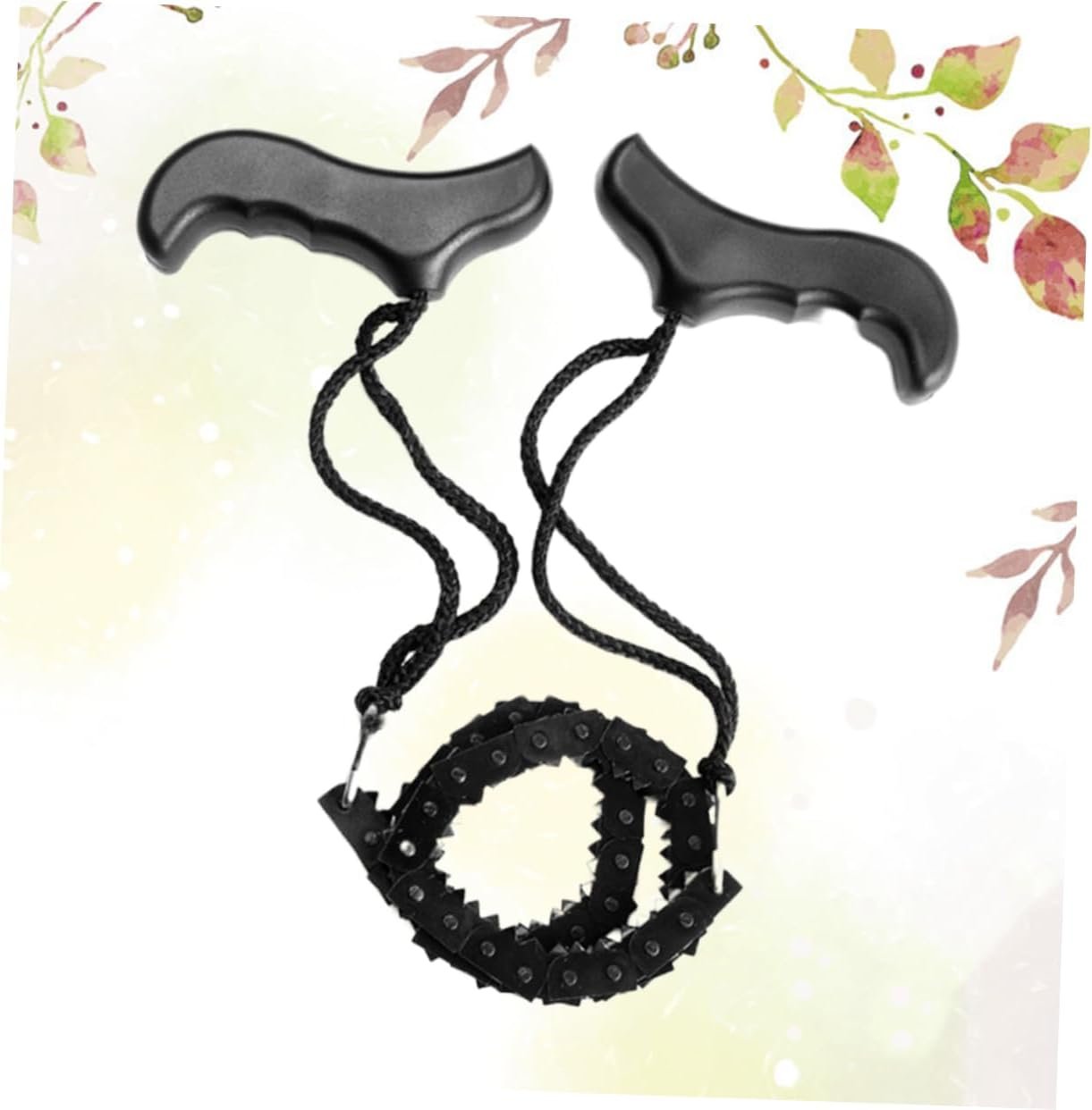HEMOTON 1pc Portable Pocket Lightweight Survival Chain for Outdoor Camping Hiking Backpacking Durable