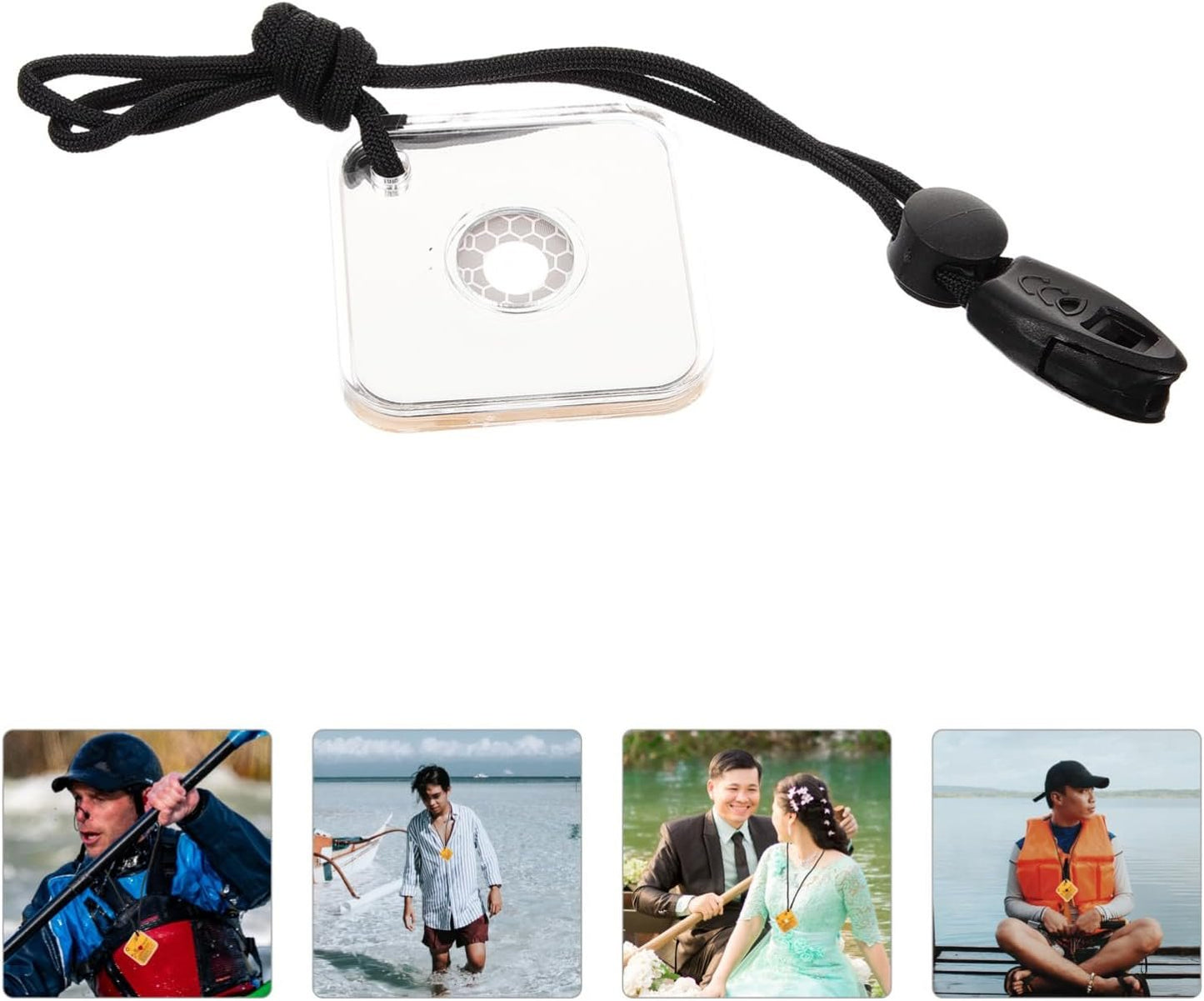 BESPORTBLE Reflective Signal Mirror for Emergency Use Lightweight Acrylic Survival Reflector Mirror for Outdoor
