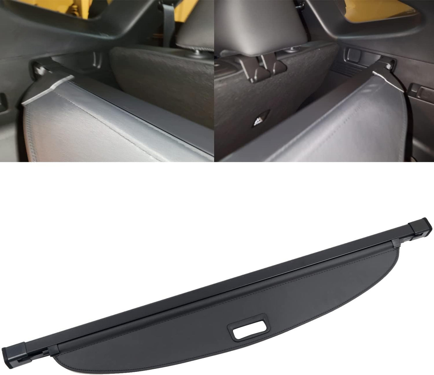 HIGH FLYING for Hyundai Tucson 2022 2023 2024 2025 Car Black Trunk Cargo Cover Luggage Security Shade Shield Black Trunk Organizer Cargo Cover Liner