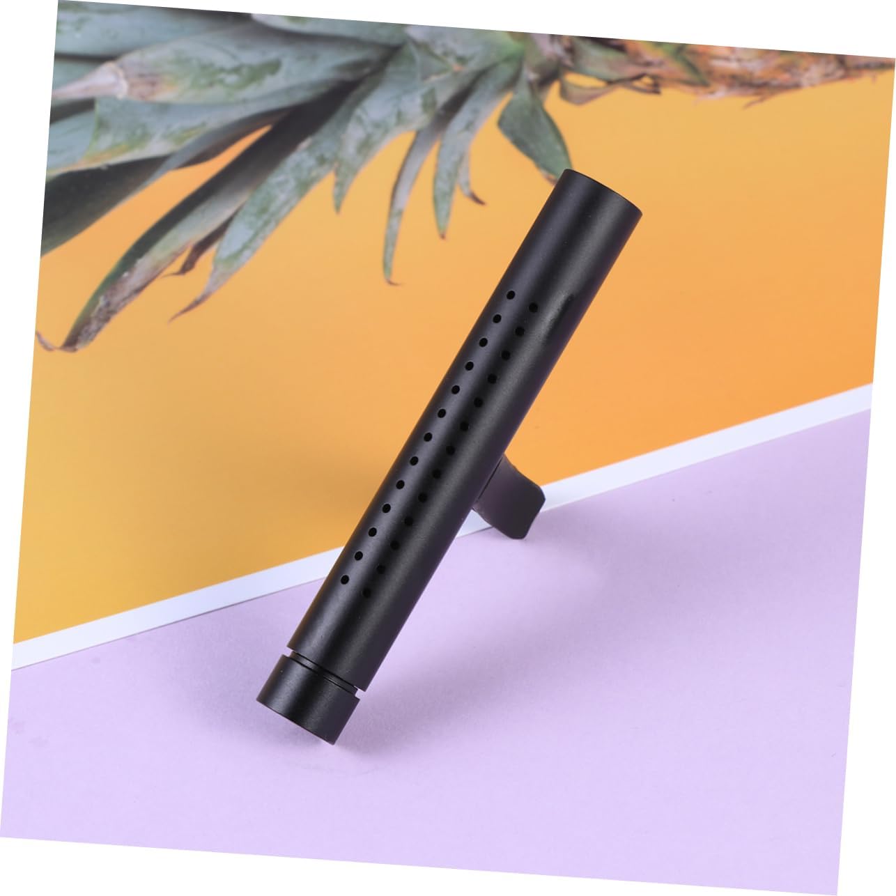 CHILDWEET Car Air Freshener Stick Elegant Black Aromatherapy Diffuser for Vent Aroma Control with Replacement Stick Durable Car Fragrance Essential Oil