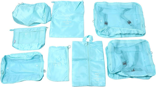 Luggage Packing Bags Twill Oxford Cloth Foldable Packing Cubes for Travel Organization