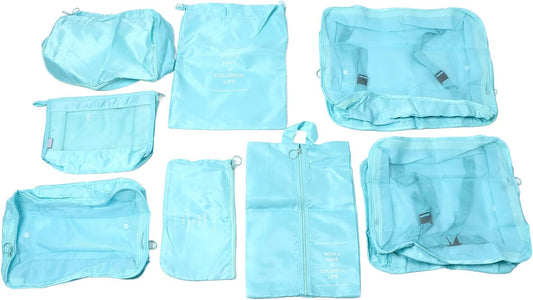 Luggage Packing Bags Twill Oxford Cloth Foldable Packing Cubes for Travel Organization