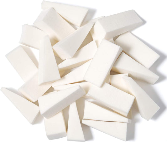 25pcs Cosmetic Puff Powder Puff Beauty Women's Makeup Wedge Foundation Sponge Blender to Make Up Tools Accessories