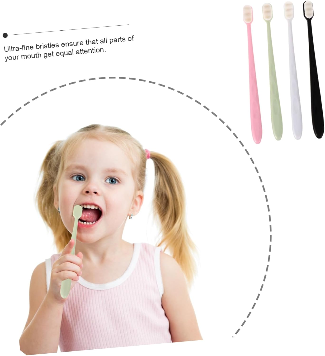 HONITANO 16pcs Soft Bristle Toothbrush for Sensitive Teeth and Maternal Care for Puerperal Use Gentle Cleaning for Adults Selection Random Color