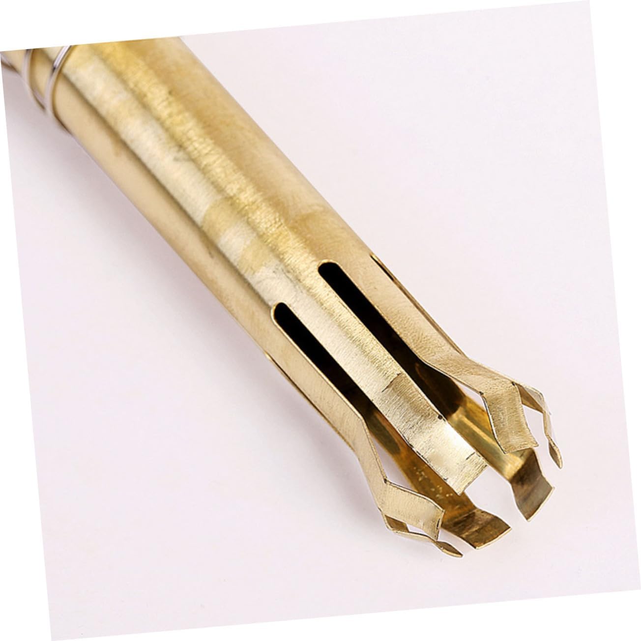 BIUDECO Brass Moxa Roller Stick for Moxibustion Massage Burner Enhance Balance Body Functions Portable