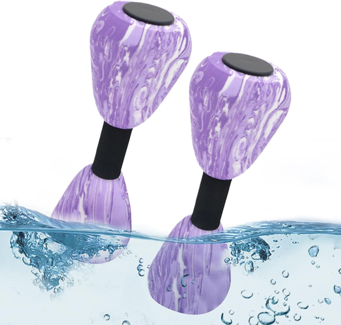 Aquatic Exercise Dumbbells, Foam Dumbbell, High-Density Aerobic Workout Gear, Muscle Shaping Rehabilitation, Water Fitness Equipment for Swimming Pool Exercise10.63 Inch