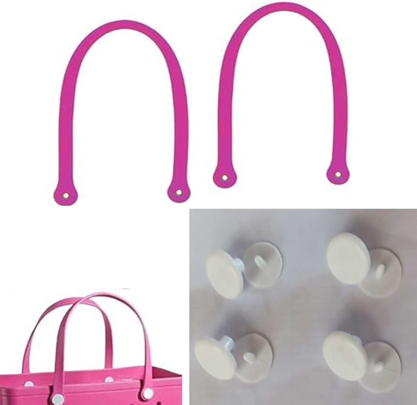 Women Outdoor Rubber Tote Bag,Sports Washable Rubber Tote Bag with Holes | Women's Portable Travel for Beach Sports Swimming Pool