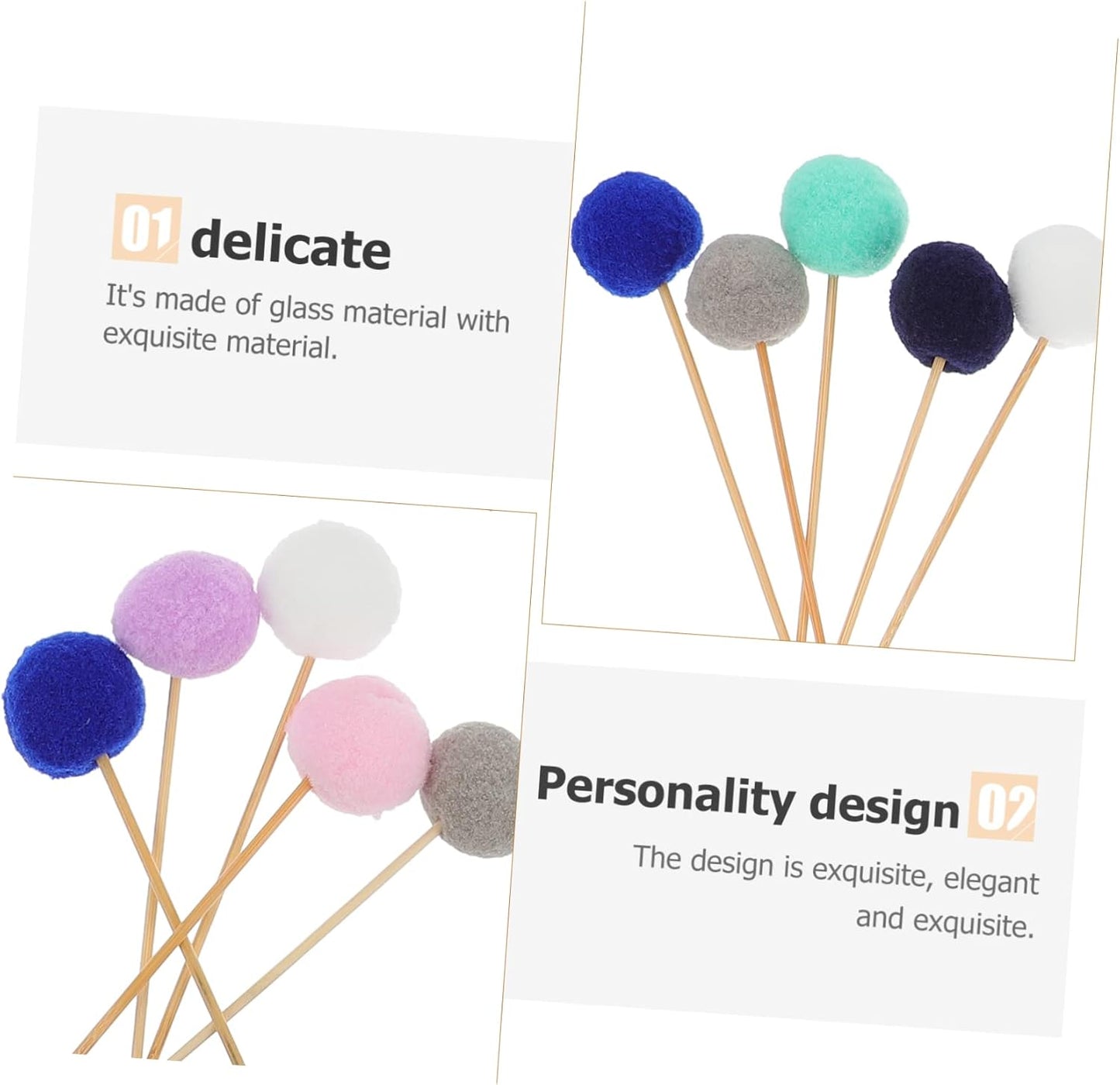 Generic Fragrance Scented Diffuser 15pcs Essential Diffuser Sticks Air Freshener Sticks for Aromatherapy Control Volatile Speed Random Color