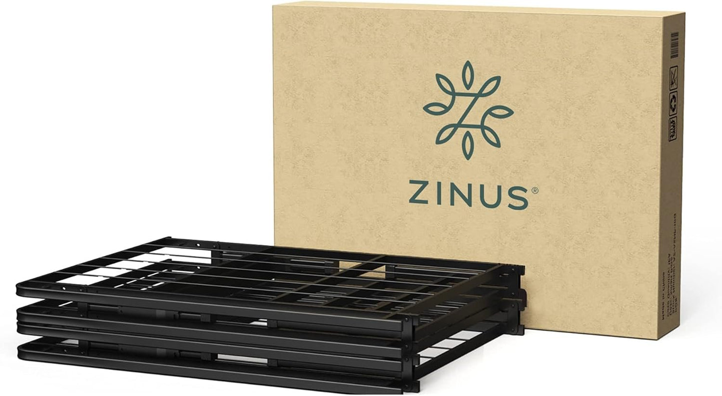 Zinus 12 Inch SmartBase Mattress Foundation, Platform Bed Frame, Box Spring Replacement, Quiet Noise-Free, Queen
