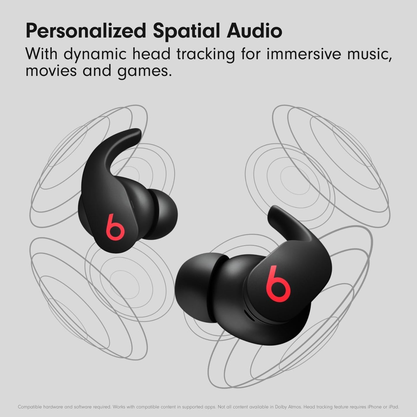 Beats Fit Pro - True Wireless Noise Cancelling Earbuds - Active Noise Cancelling - Sweat Resistant Earphones, Compatible with Apple & Android, Class 1 Bluetooth®, Built-in Microphone - Beats Black
