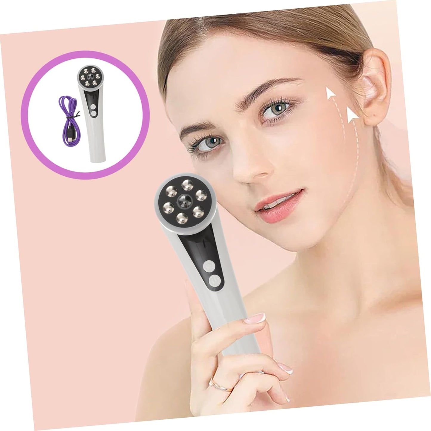 OATIPHO Facial Tool Portable Skin Care Device for Home Use Enhance Elasticity Brightness present for Skin Texture Rejuvenate