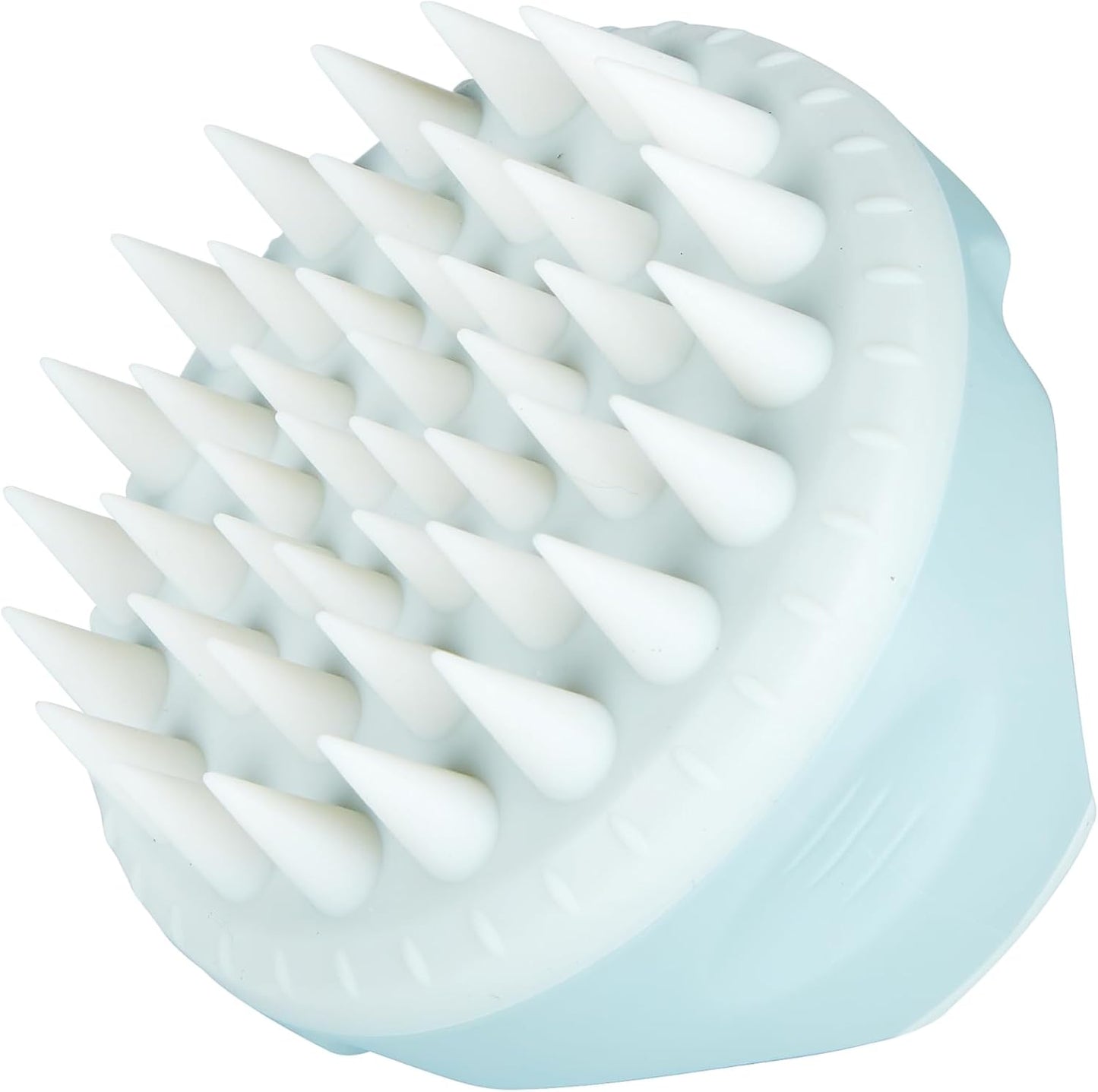 Ba Tools Scalp Massager Shampoo Brush with Soft Silicone Bristles for Scalp Care, Shower Hair Scalp Scrubber Exfoliator for Dandruff Removal and Hair Growth, Wet & Dry for Men, Women and Kids (White)