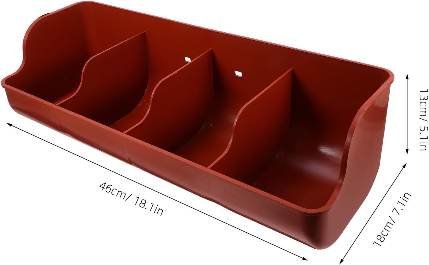VANZACK Pig Feeding Trough Goat Toy Livestock Food Feeder Trough Horse Feed Storage Drinking Fountain Chicken Drinker Animal