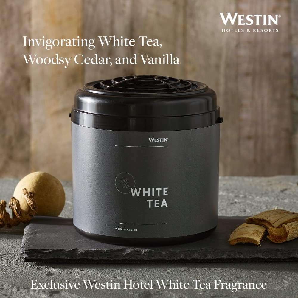 Westin White Tea Home Diffuser - Scent Machine with Refill Cartridge - Air fresheners for Home - Signature White Tea Scent
