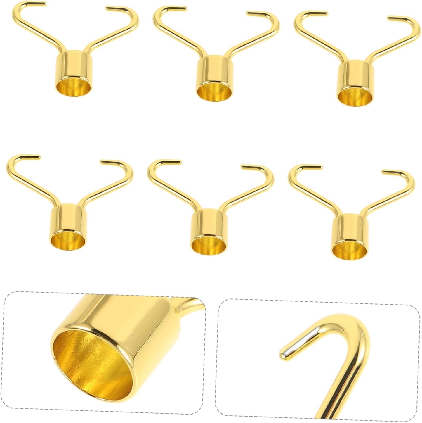 ORFOFE 10pcs Replacement Handles for Facial Massager Ergonomic Skincare Tool for Neck Wrinkle Therapy User