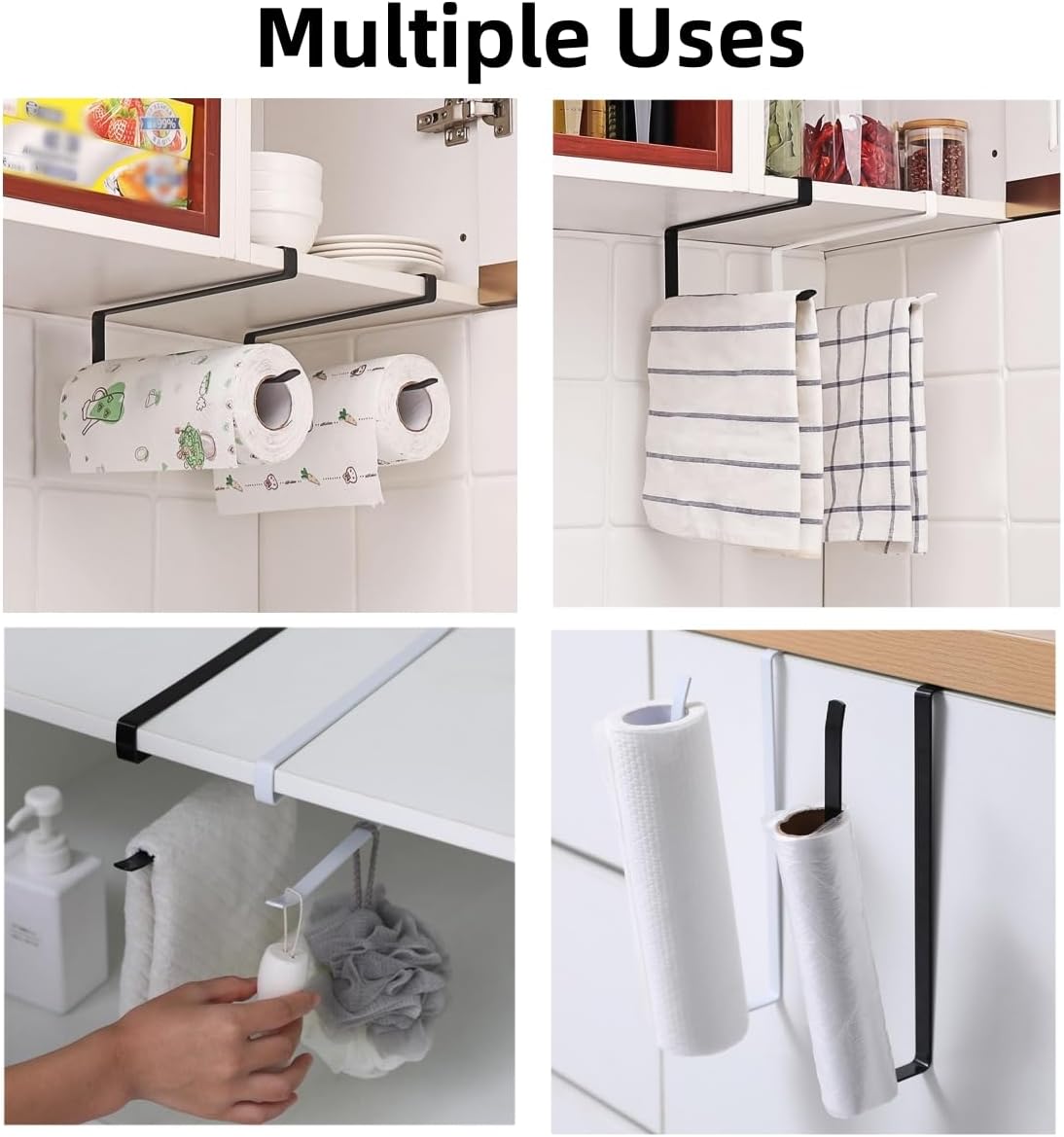 2 PCS Tumbler Lid Organizers, Ample Lid Capacity Up to 30 Lids, No Adhesive No Drill Yeti Lid Organizer Holder Inside Cabinet, Space-Saving Yeti Stanley Tumbler Cup Lid Holder Organizer for Kitchen