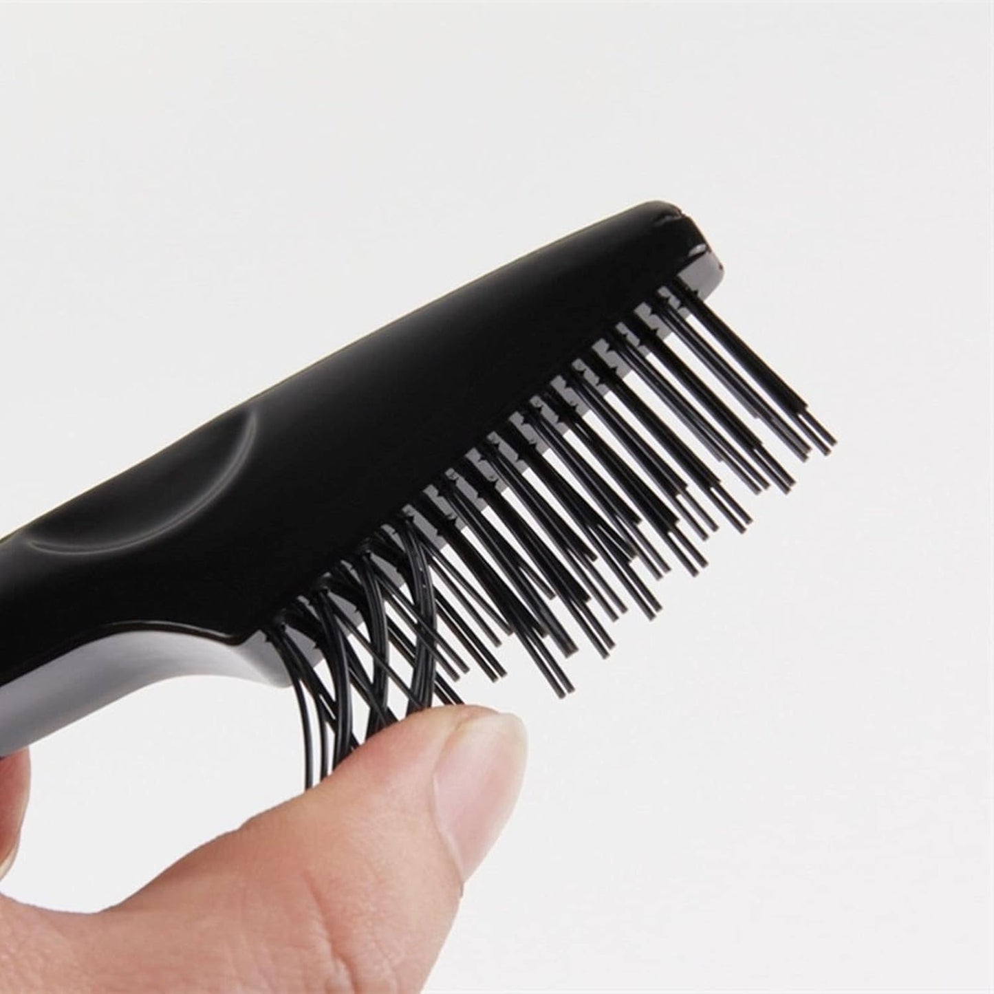 Lopsity 4PCS Hair Brush Cleaning Tool Comb Mini Hair Brush Comb Cleaning Brush Hair Brush Cleaner Tool for Removing Hair Dust Home Salon Use (PINK+BALCK)