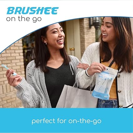 The Evolution of Oral Care | 4-in-1 Tool (Paste + Brush + Floss + Pick) | Individually Wrapped | Disposable | Prepasted Travel Toothbrushes | Small Adult Toothbrush - (24-Pack)