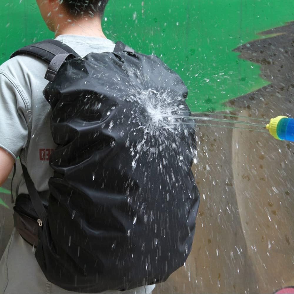 35L Travel Backpack Rain Cover Hiking Bag WaterProof Dust Rain Outdoor Rucksack