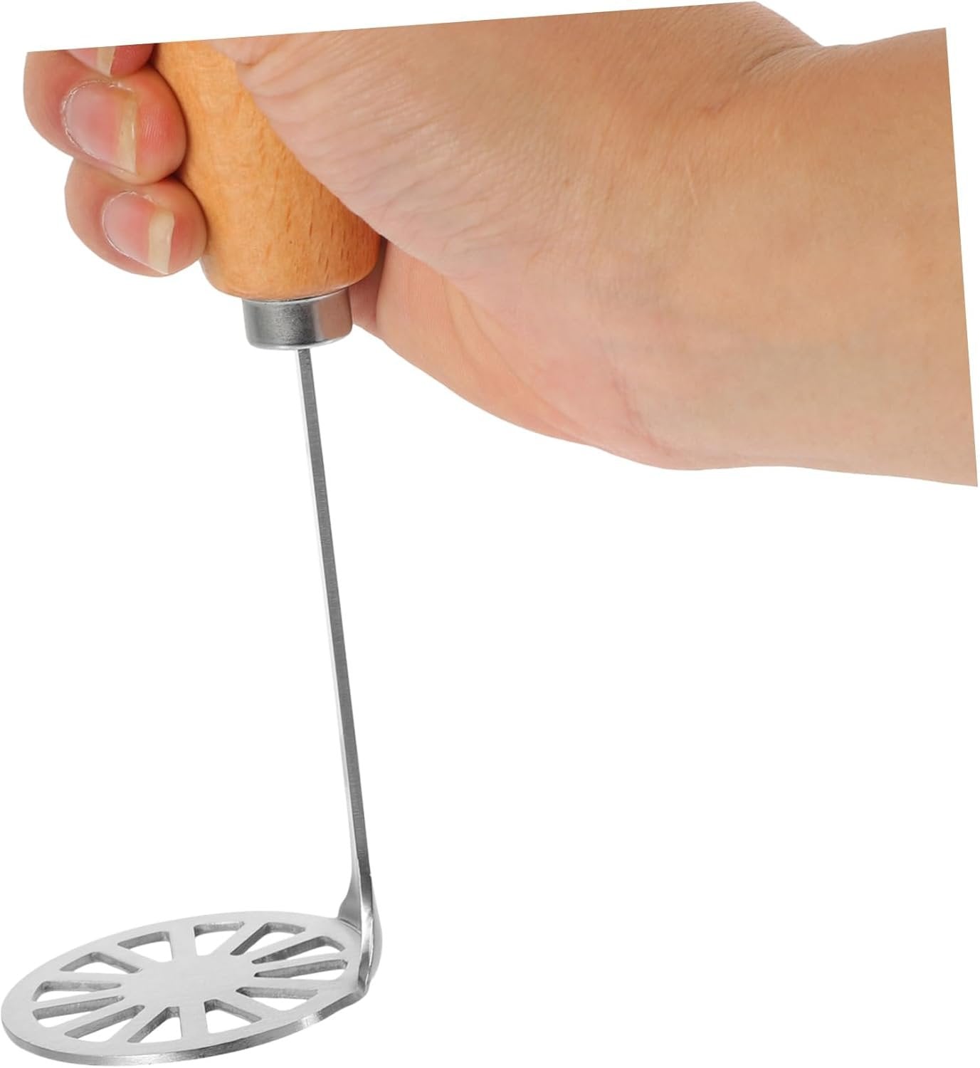 POPETPOP 2 Pezzi schiaccia Patate utensile per schiacciare Il Cibo Inossidabile purea Creatore Set Cucina Gadget Cucina Masher di Patate da Cucina Utensili per macinare Le Patate di Legno
