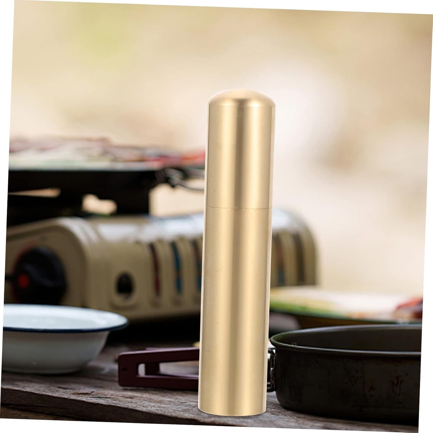 DECOMELODY Outdoor Watertight Metal Match Case Durable Storage Box for Camping and Survival