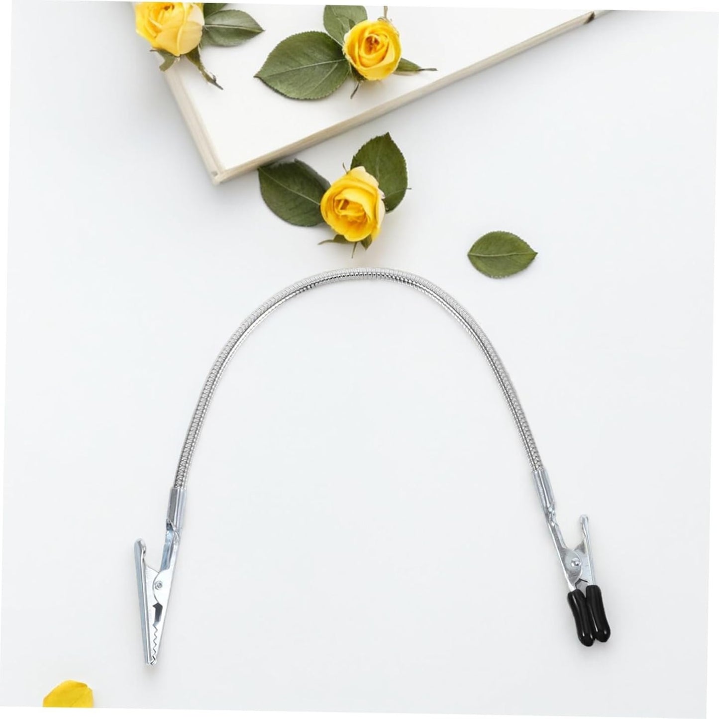 Alipis 3pcs Flexible Alligator Clamps for Workspace Organization Heat Resistant Clips for Electronics Repair and Outdoor Use