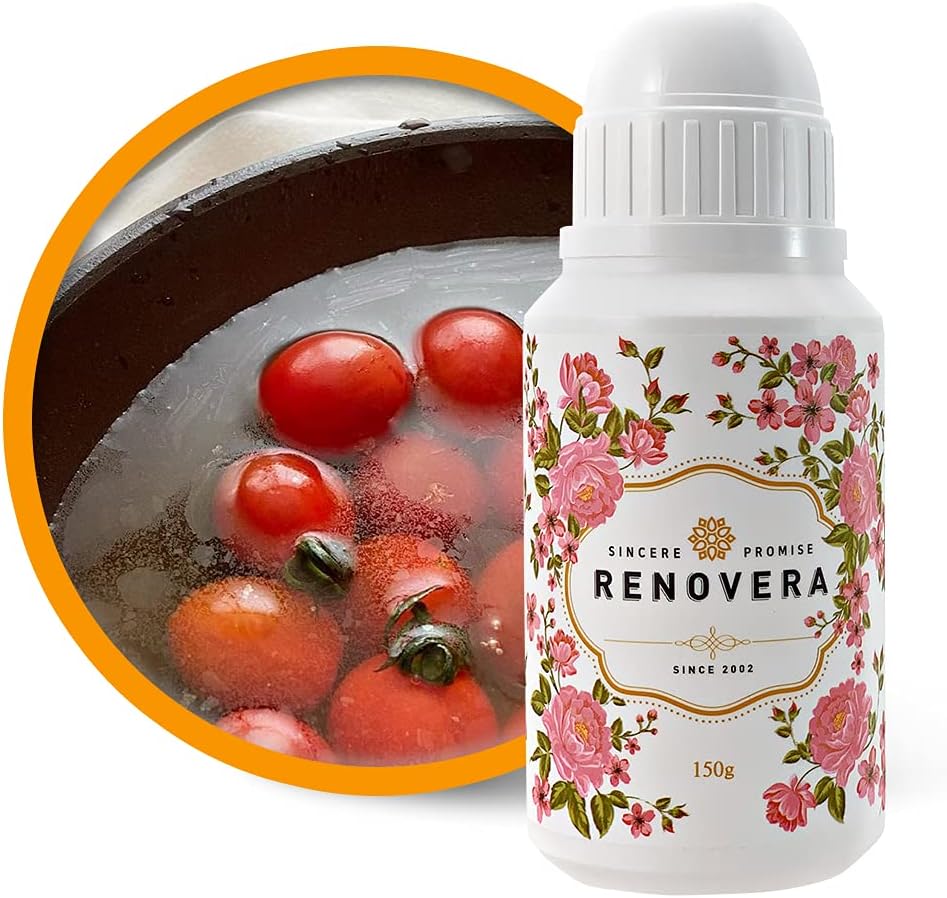 Renovera Cooking Wash (Rosa L.) | Organic Fruit and Vegetable Wash, Newborn Essentials, All Natural Produce Cleaner