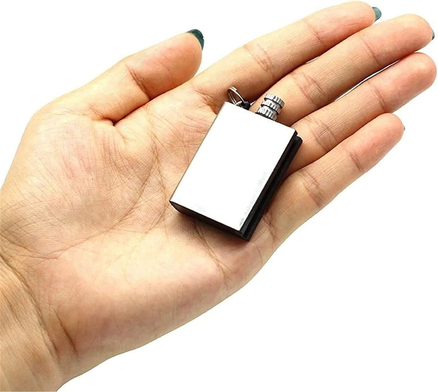 Scoutdoors Permanent Match & Emergency Lighter, Waterproof & Windproof - Stainless Steel Flint Fire Starter Survival Tool (3)