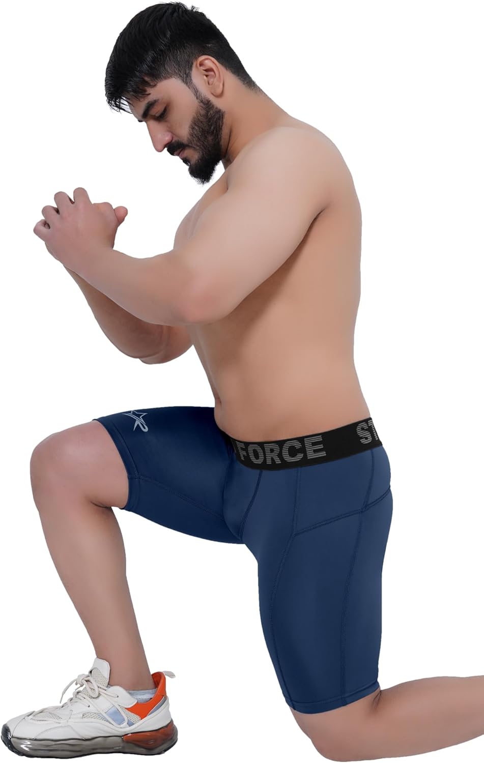 Starforce Apparel Men’s Compression Shorts - Quick Dry Athletic Workout Running Shorts, Moisture Wicking Spandex Tights, Anti-Chafing Gym Underwear for Sports & Training