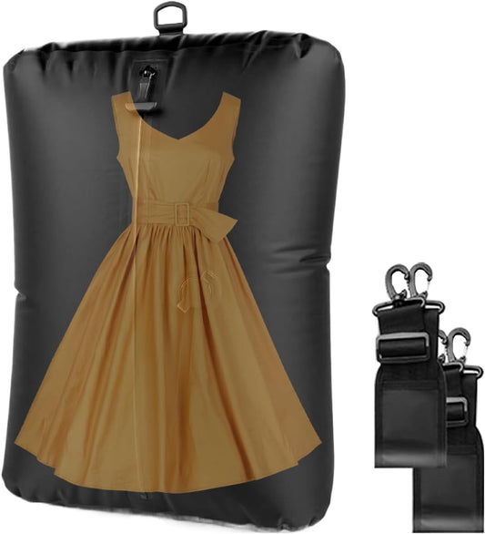 Vacuum Travel Bags - Airtight Compression Bag - Waterproof Travel Accessories, Space-Saving Home Organization for Swimwear Packing Seasonal Clothing Storage