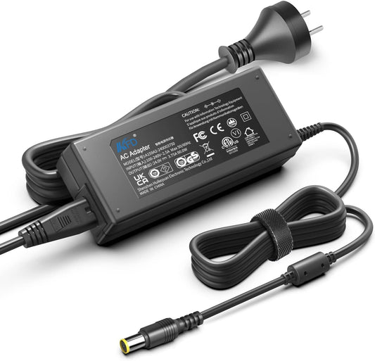 KFD 24V 90W AC Adapter for Portable Generator Jackery Portable Power Station Explorer 500/300/240/160 518Wh 293Wh 240Wh 167Wh Solar Generator 56101600 E160 E240 E300 E500 Power Supply Charger Cord