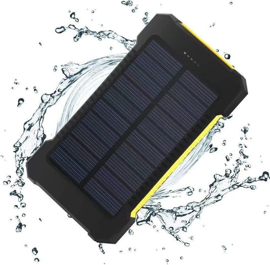 20000Mah Solar Power Bank, Outdoor Camping Lamp Power Bank, Compatible with Smartphones, Pads, Bluetooth Speakers, with Dual 5V USB Port