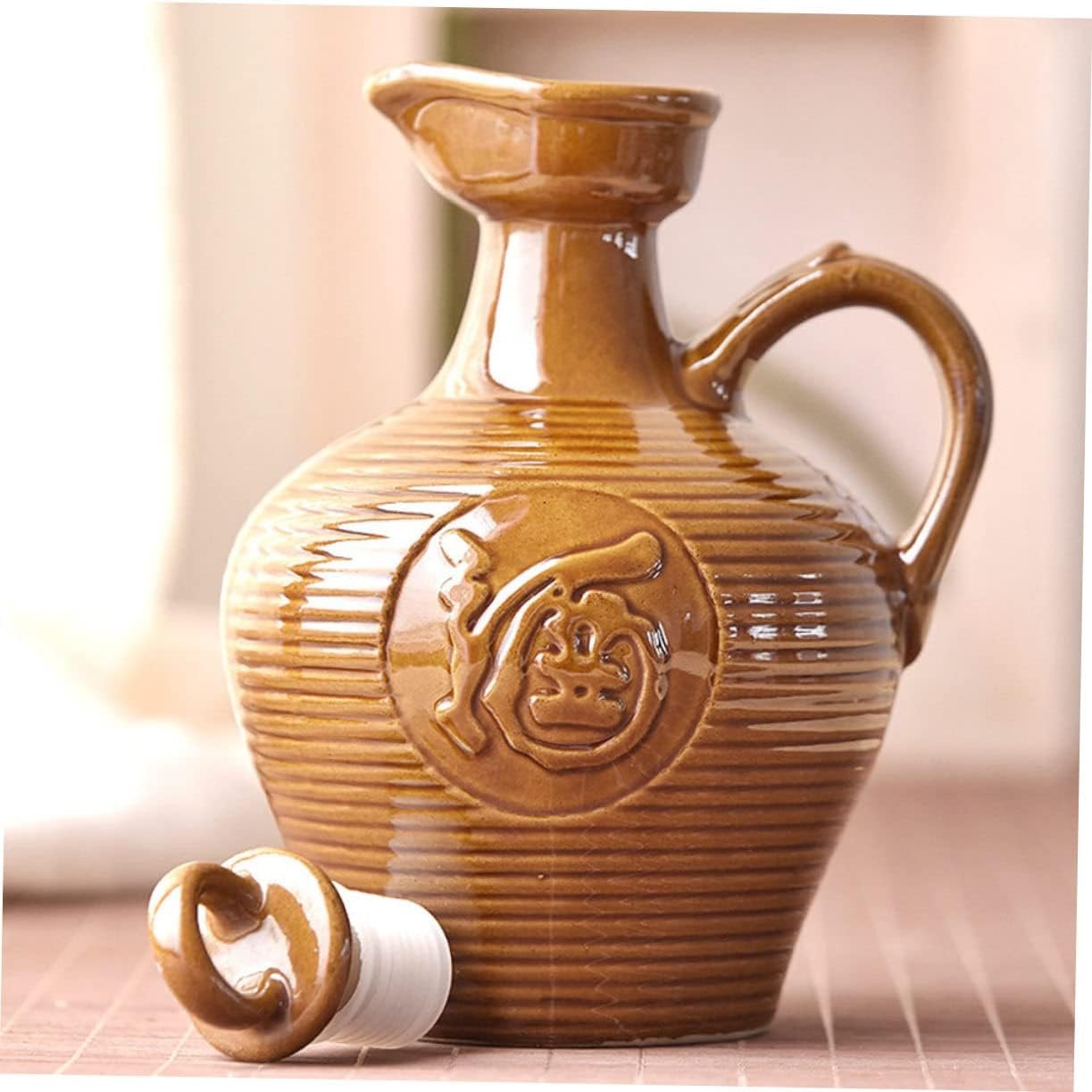 Gatuida caraffa Argilla brocche Smalto bollitore Portatile Porcellana Gadget casa oggettistica casa schioppettino Vino borraccie Fornitura di Vino Contenitore per Vino Domestico Ceramica
