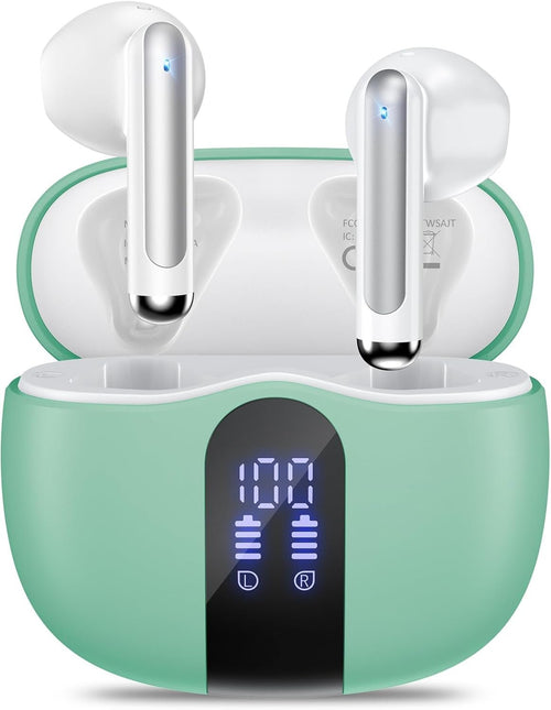 Wireless Earbuds Bluetooth Headphones 50Hrs Playtime Ear Buds IPX7