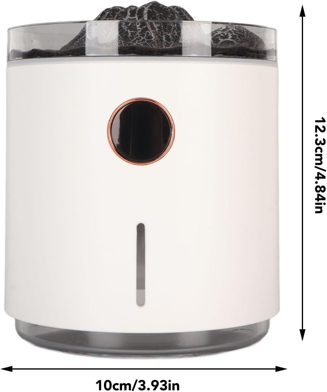 Flame Fire Essential Oil Diffuser, Adjustable Aromatherapy Mist Diffuser with Remote Control, Timeable, Lights for Large Room Home Office Yoga, Ultra Quiet Flame Air Aroma
