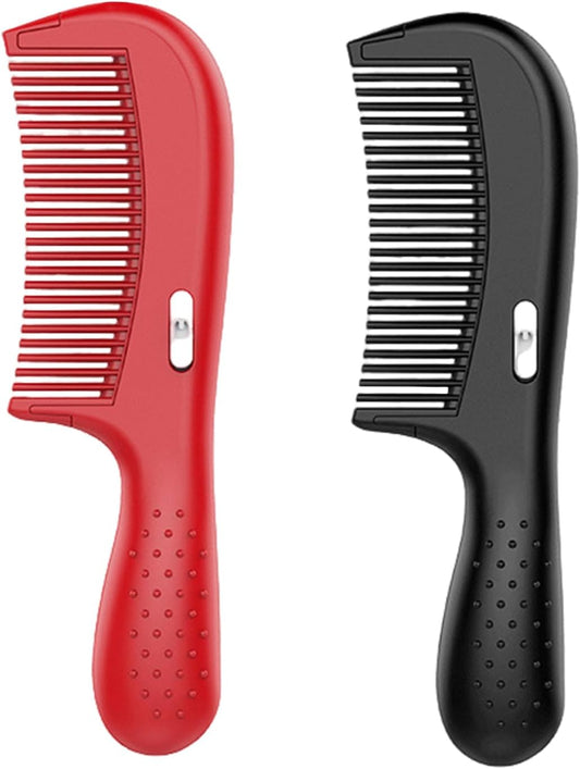 2 Pezzi Di Pettine Di Plastica, Pettine Di Massaggio Del Cuoio Capelluto, Pettine Per La Cura Dei Capelli, Pettine Di Design Creativo, Strumenti Per La Acconciatura.