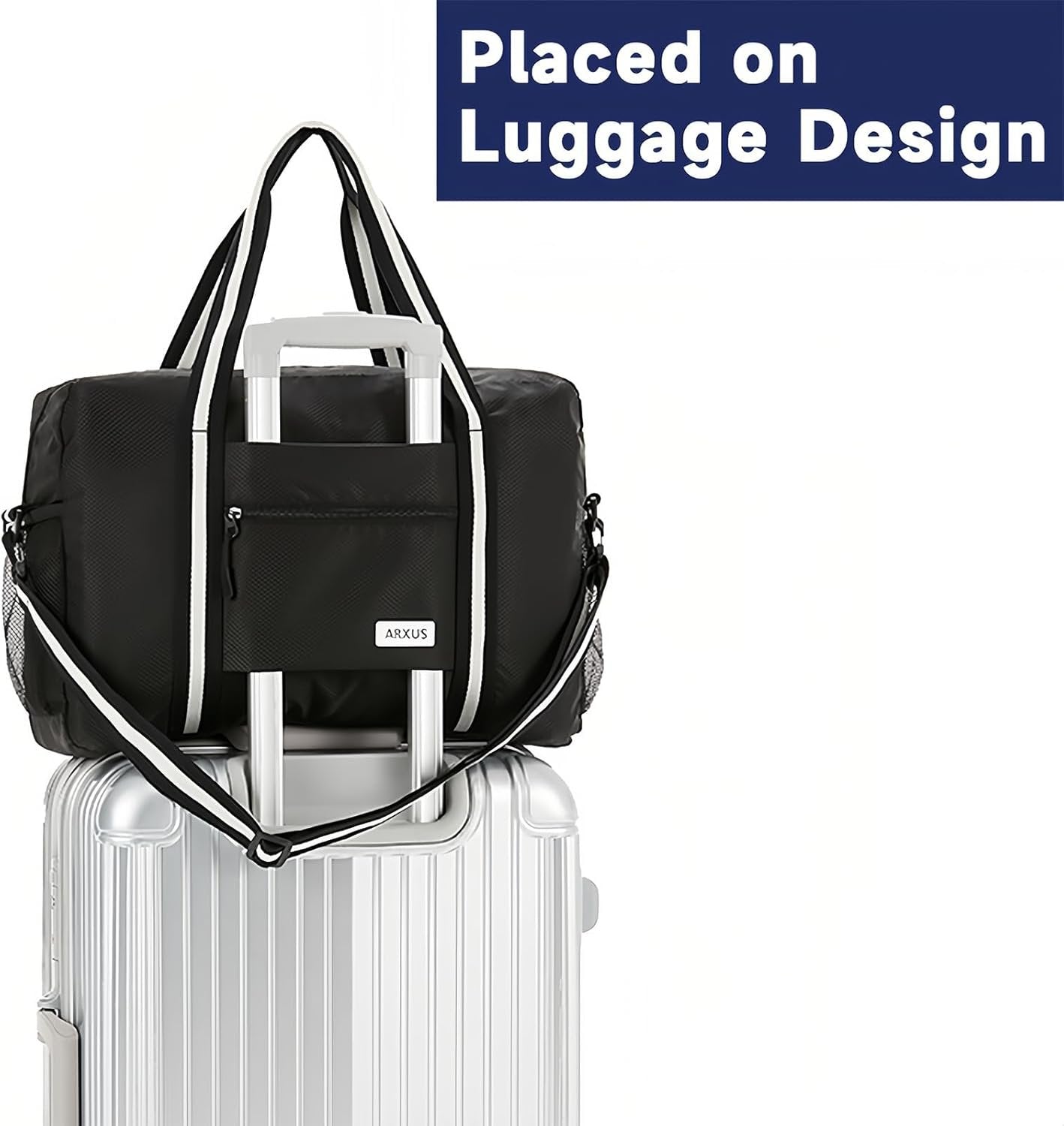 Arxus Travel Lightweight Waterproof Foldable Storage Carry Luggage Duffle Tote Bag