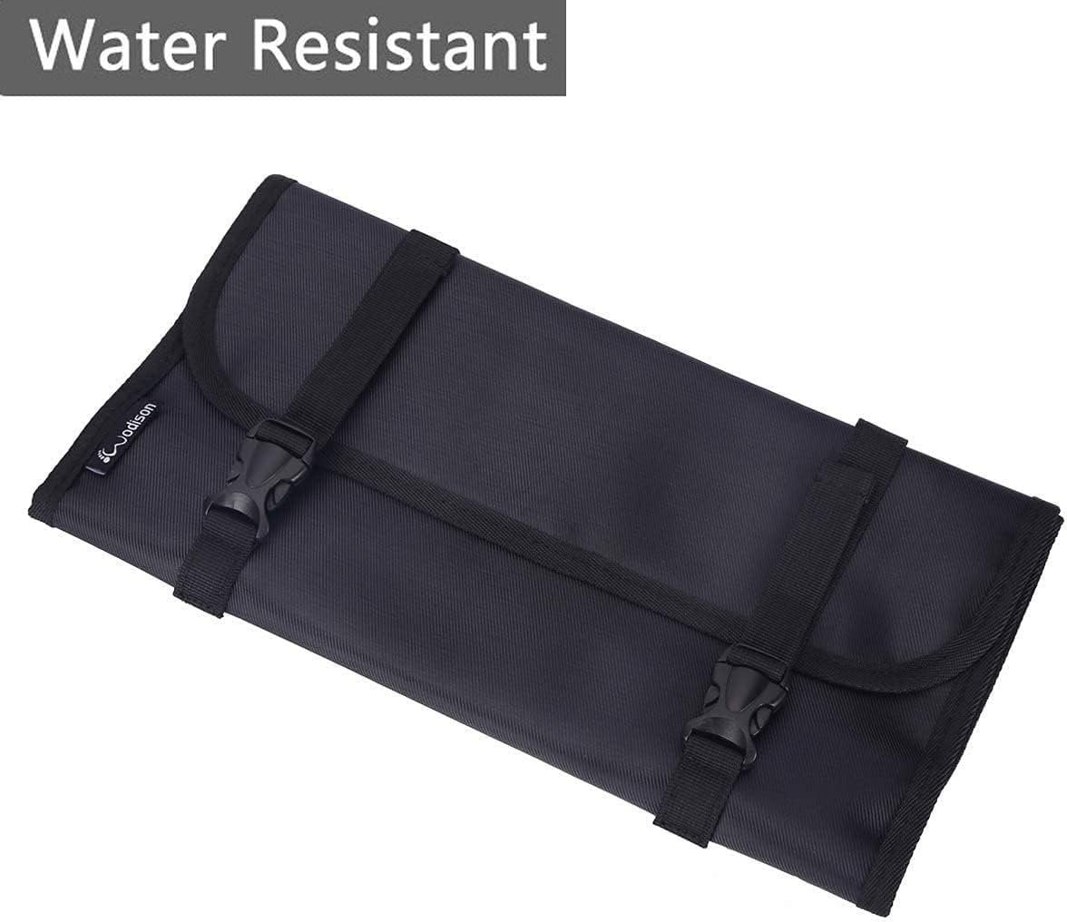 Wodison Foldable Clear Hanging Travel Toiletry Bag Cosmetic Organiser Storage