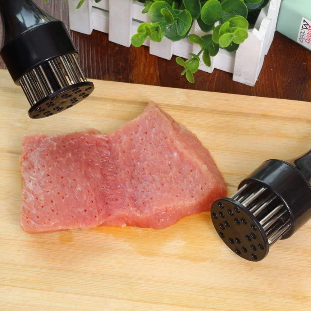 Meat Tenderiser Tool Stainless Steel Meat Tenderizer Needle Kitchen Cooking Tools for Beef/Veal/Steak/Chicken/Pork/Fish