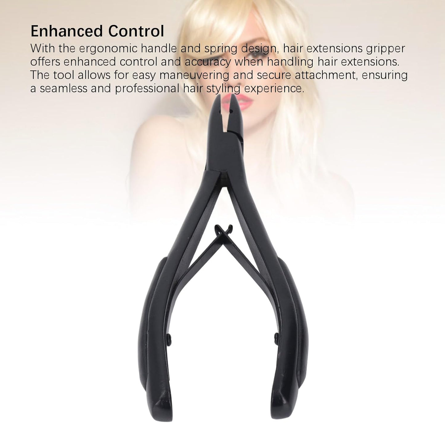 Hair Extension Pliers, Hair Extension Tools, Plier For Micro Nano Ring, Fusion Hair Extensions Plier Stainless Steel Hair Extensions for Micro Links Micro Loops