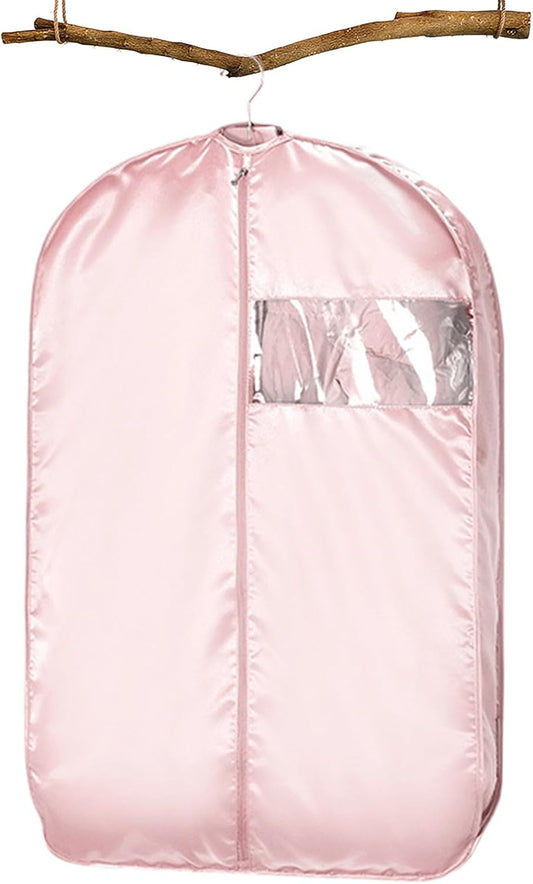 Garment Bag, Long Dress Storage Pack, Dustproof Protective Organizer, Space-Saving Solution For House Moving, Airplane Packing, Laundry, And Closet Storage