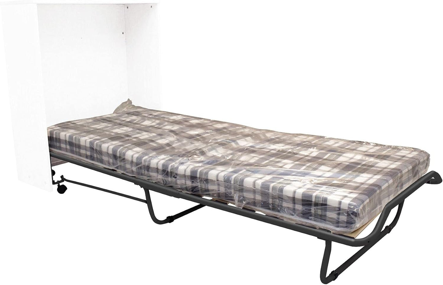 My Brand GERMANVOX Single Folding Folding Bed with Bed Base and Mattress Included
