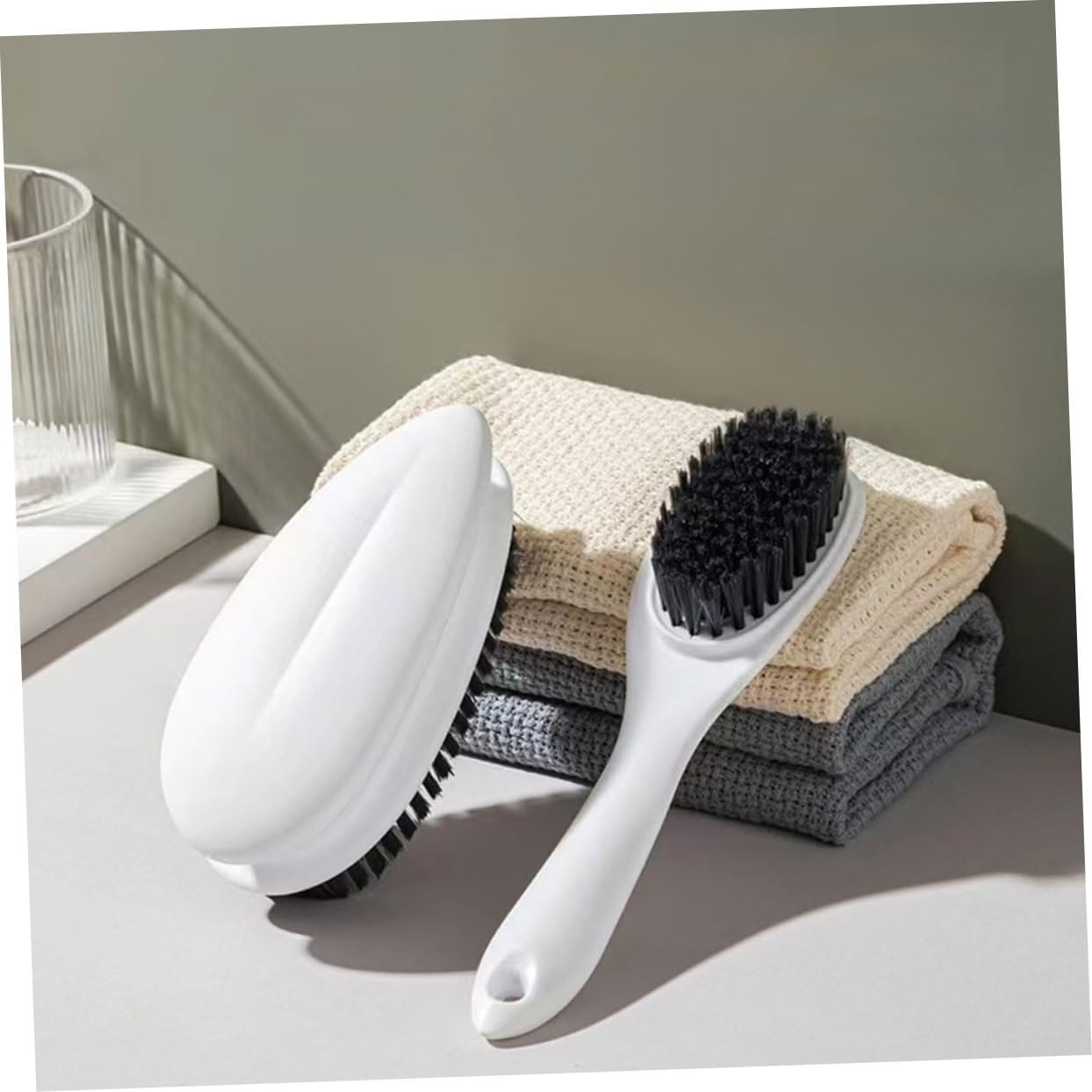 Ipetboom 1Set Household Cleaning Brush Soft Bristle Clothing and Shoe Cleaning Brush Versatile Scrub Brush for Gentle Cleaning Effortlessly Removes Dirt and Grime Essential Tool