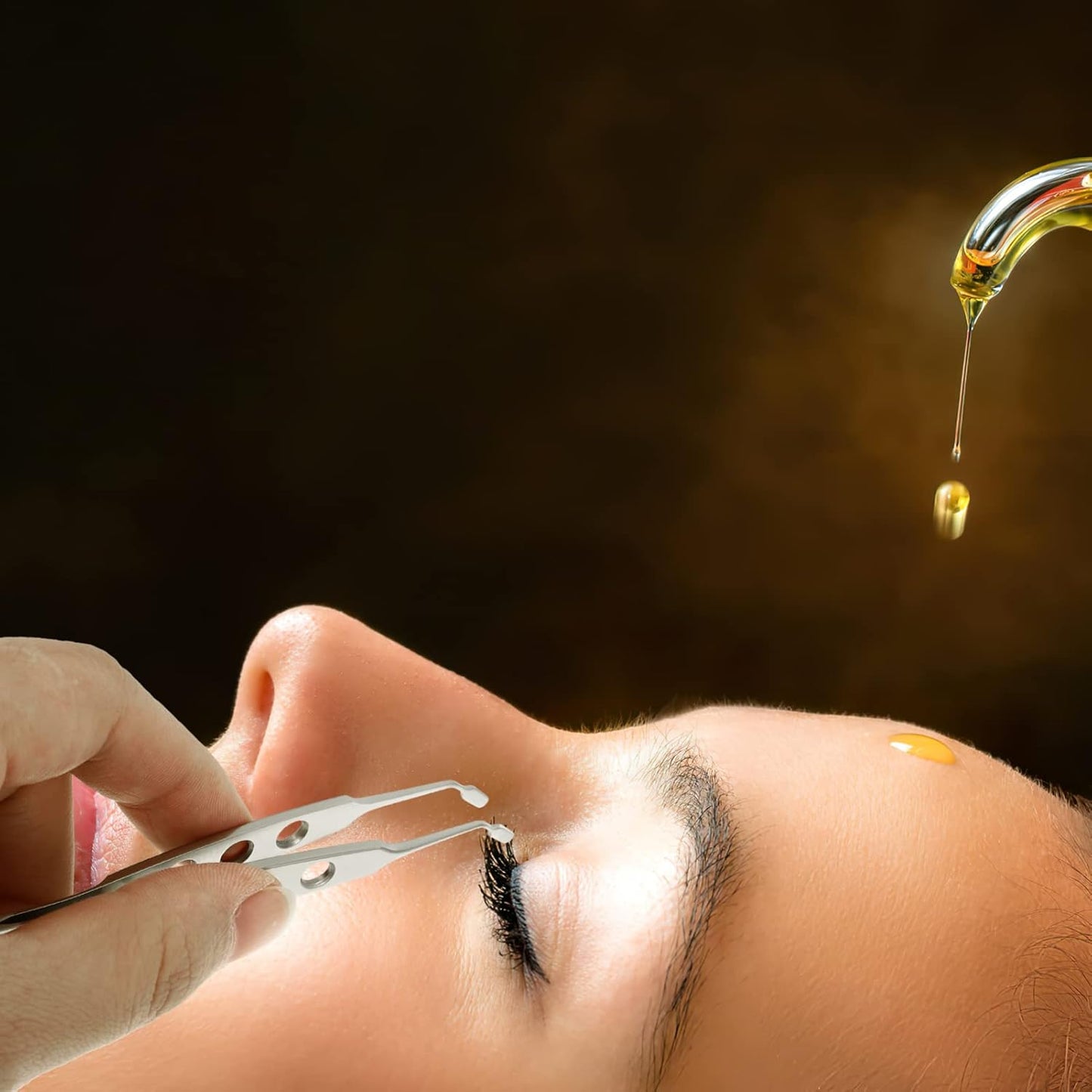 Uonlytech Meibomian Gland Expressor, Stainless Steel Eyelid Massage Professional Face Care Craft Tools for Dry Eyes