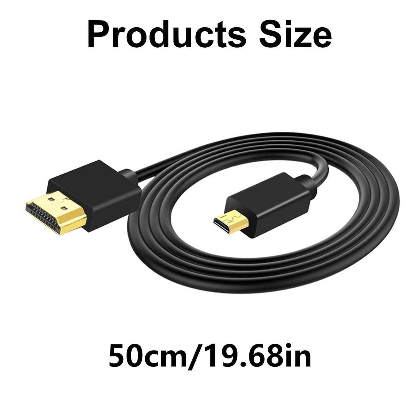 ZHENZQ Flexible HDTV Cable Highly Speed 18Gbps Transfer for 4K Clearly Video Streaming High Performances Video
