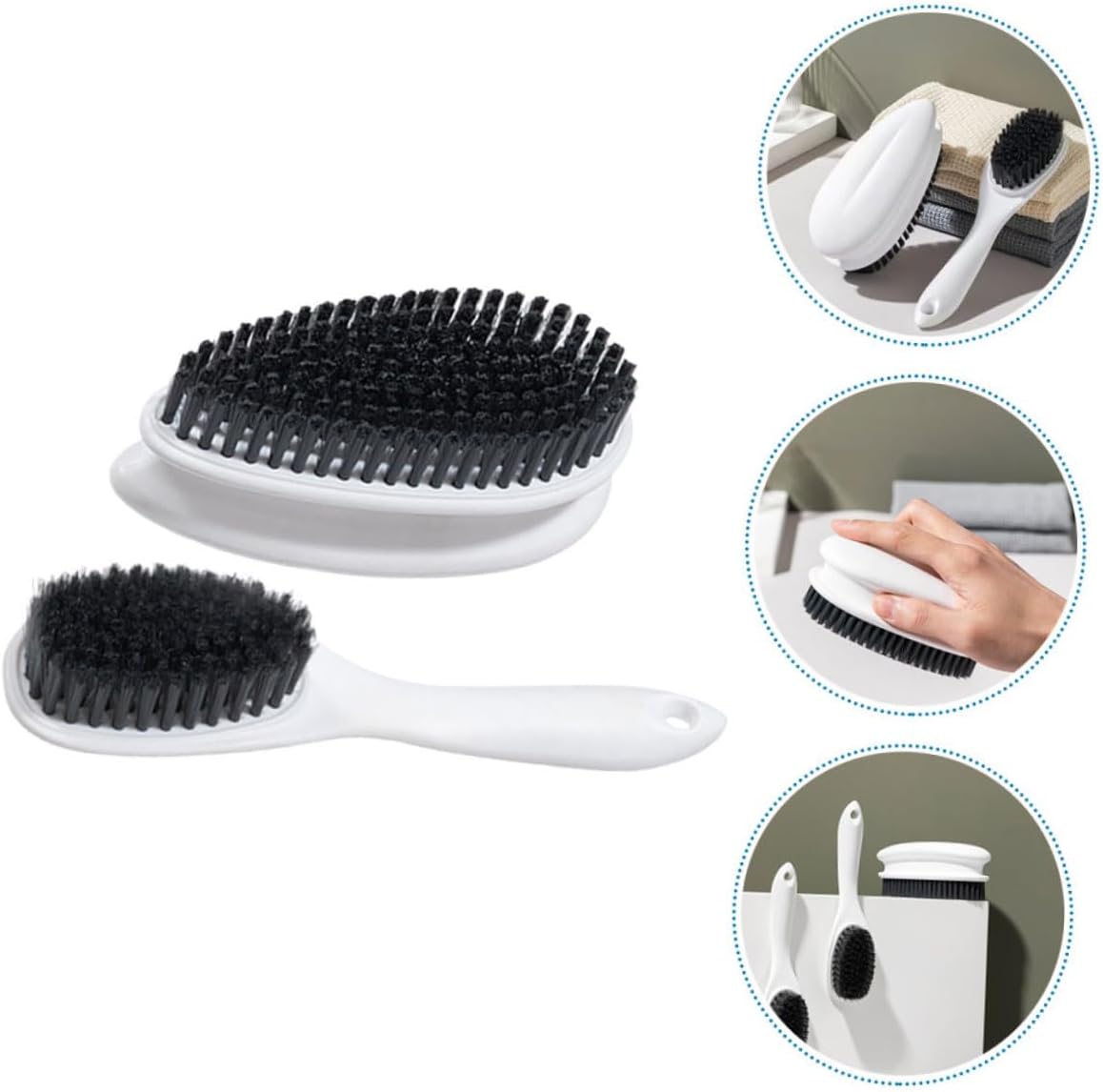 Ipetboom 1Set Household Cleaning Brush Soft Bristle Clothing and Shoe Cleaning Brush Versatile Scrub Brush for Gentle Cleaning Effortlessly Removes Dirt and Grime Essential Tool